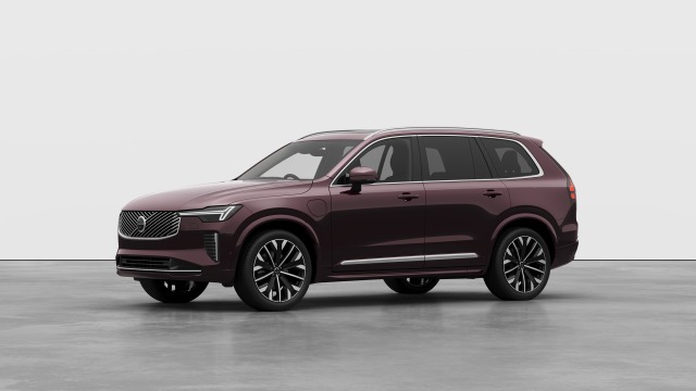 Volvo XC90 T8 | 310 + 145 hp/228 + 107 kW SUV Hybrid Mulberry Red