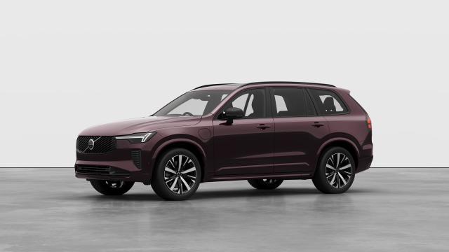 Volvo XC90 T8 | 310 + 145 hp/228 + 107 kW SUV Hybrid Mulberry Red