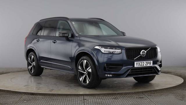 Volvo XC90 2.0 B5 AWD mild hybrid Diesel R-Design 4x4 vehicle Diesel Denim Blue
