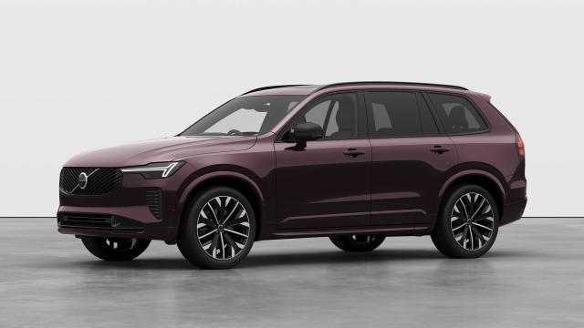 Volvo XC90 B5 | 250 + 14 hp/184 + 10 kW SUV Petrol Mulberry Red