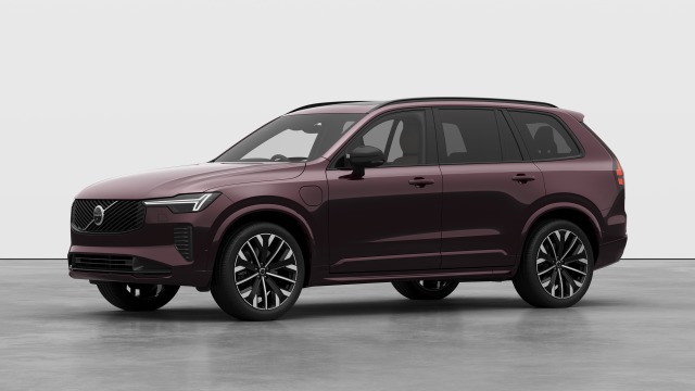 Volvo XC90 T8 | 310 + 145 hp/228 + 107 kW SUV Hybrid Mulberry Red