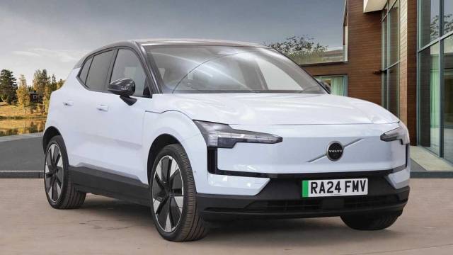 Volvo Ex30 Twin Motor Performance Ultra 4x4 vehicle Electric Cloud Blue