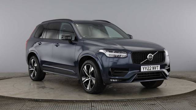 Volvo XC90 2.0 B5 AWD mild hybrid Diesel R-Design 4x4 vehicle Diesel Denim Blue