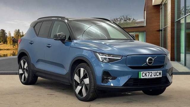 Volvo XC40 Single Motor Recharge Plus 4x4 vehicle Electric Fjord Blue