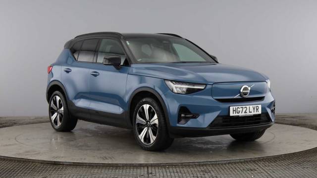 Volvo XC40 Single Motor Recharge Plus 4x4 vehicle Electric Fjord Blue