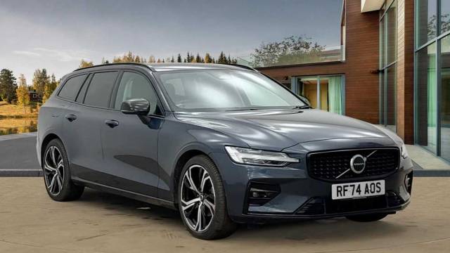 Volvo V60 2.0 B4 Mild hybrid Petrol Plus Dark Estate Petrol Denim Blue