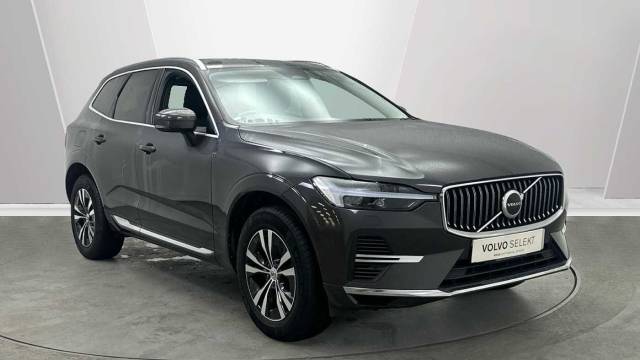 Volvo XC60 2.0 T6 AWD PHEV Recharge Inscription Expression 4x4 vehicle Petrol Platinum Grey