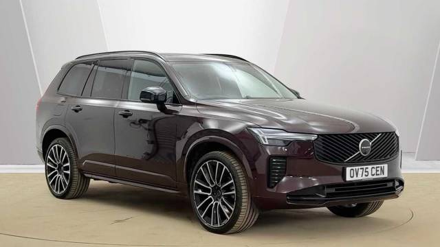 Volvo XC90 2.0 B5 AWD Mild hybrid Petrol Ultra Dark 4x4 vehicle Petrol Mulberry Red