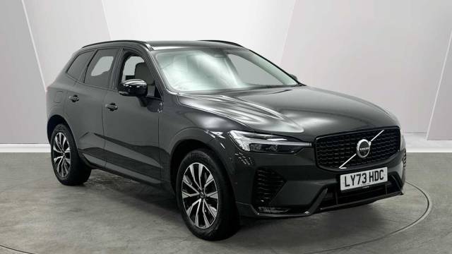 Volvo XC60 2.0 B5 AWD Mild hybrid Petrol Plus Dark 4x4 vehicle Petrol Platinum Grey