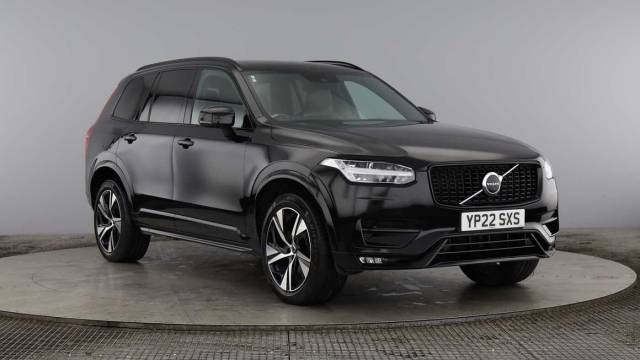 Volvo XC90 2.0 B5 AWD mild hybrid R-Design 4x4 vehicle Diesel Onyx Black