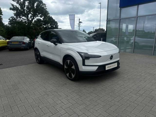 Volvo Ex30 Twin Motor Performance Ultra Electric 4x4 vehicle Electric Crystal White