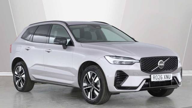Volvo XC60 2.0 T6 AWD PHEV Electric/Petrol Plus Dark 4x4 vehicle Petrol Aurora Silver