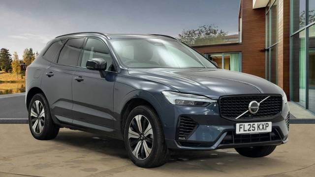 Volvo XC60 2.0 Plus, T6 AWD Plug-in hybrid, Electric/Petrol, Dark 4x4 vehicle Petrol Denim Blue