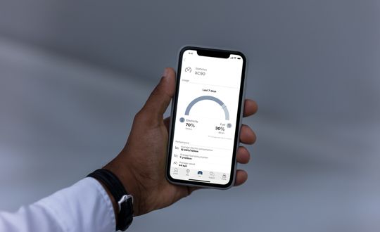 Volvo On Call smartphone app now gives plug-in drivers insight into electric driving patterns