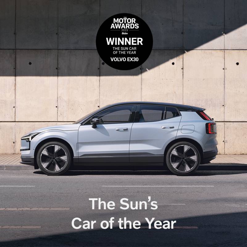 Volvo EX30 The Sun Car of the Year Award