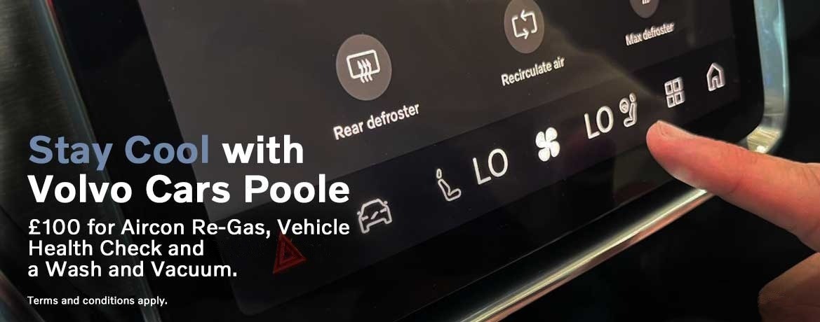 Stay Cool with our Volvo Air Con Regas & Summer Comfort Check in Poole