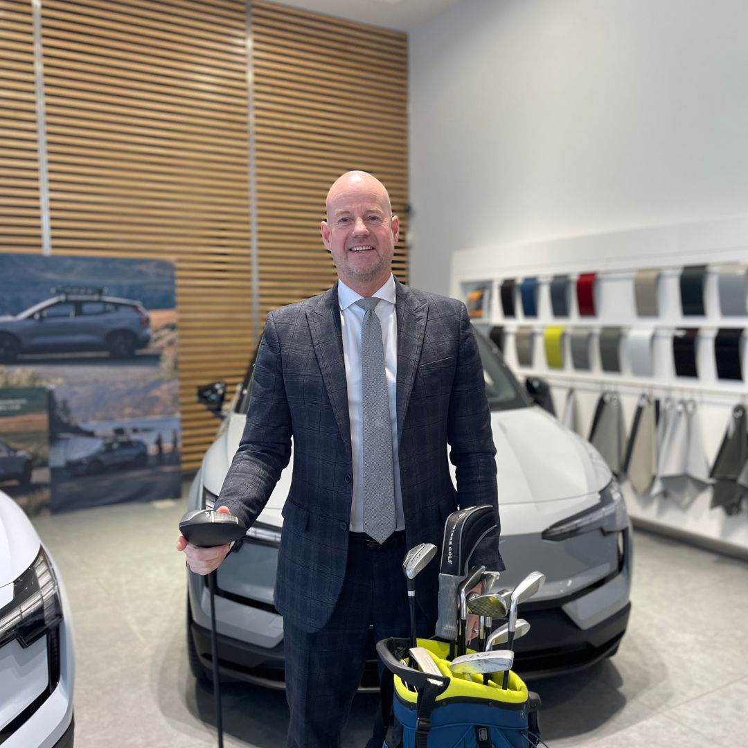 Driving Forward: John, General Sales Manager at Volvo Cars Poole, on Golf, Community and the Meyrick Park Partnership