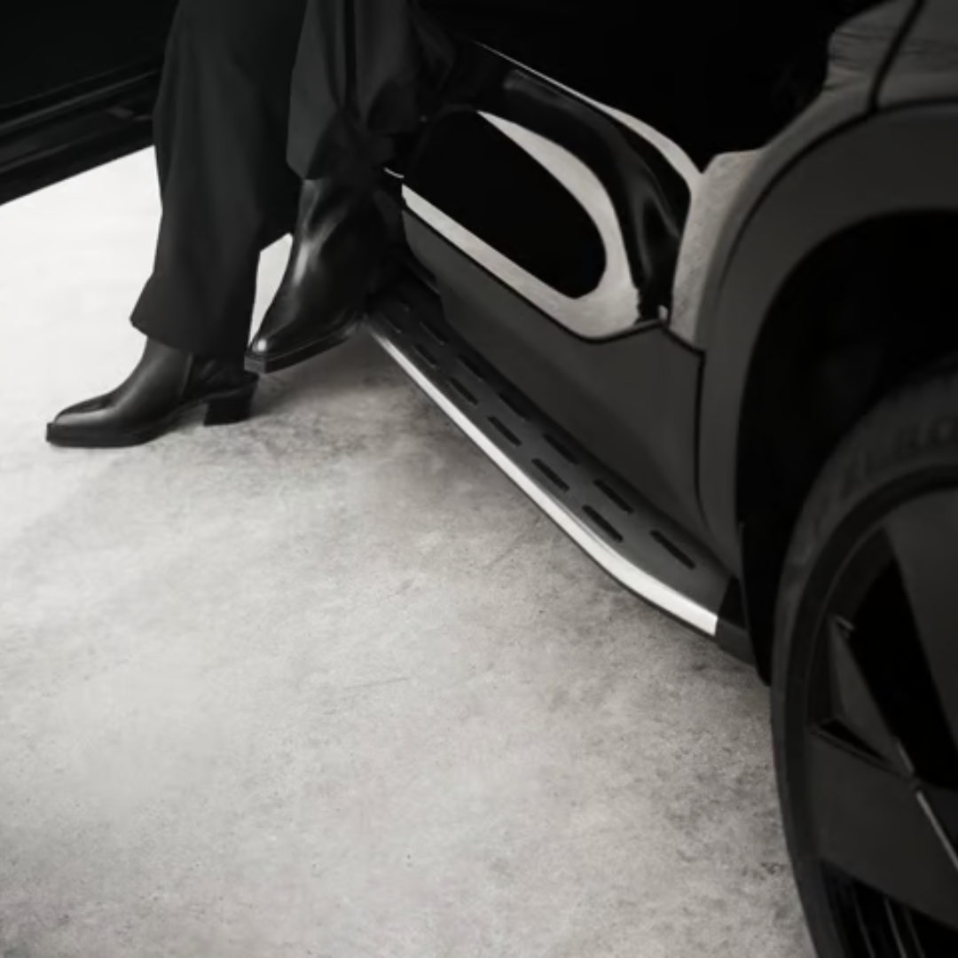 Integrated running boards