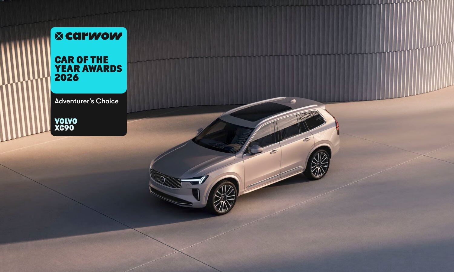 Volvo XC90 Crowned ‘Adventurer’s Choice’ at the 2026 Carwow Car of the Year Awards